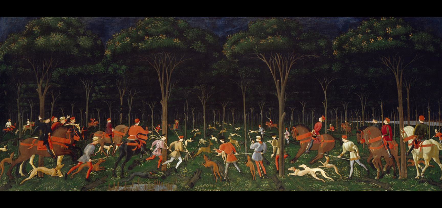 Paolo Uccello Caccia notturna